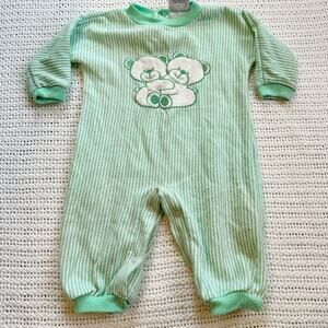 Vintage Panda Bear Romper